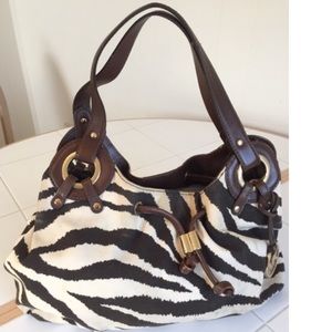Michael Kors Zebra Print Handbag